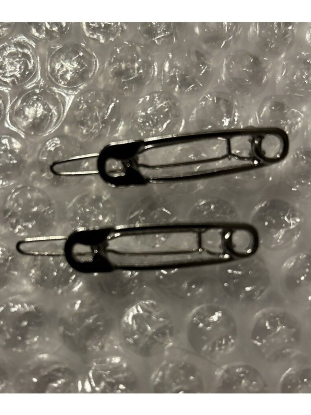 Safety Pin Shaped  Set Girls Hair Clip Silver Toned Hair Pin Hair Emo Goth Punk